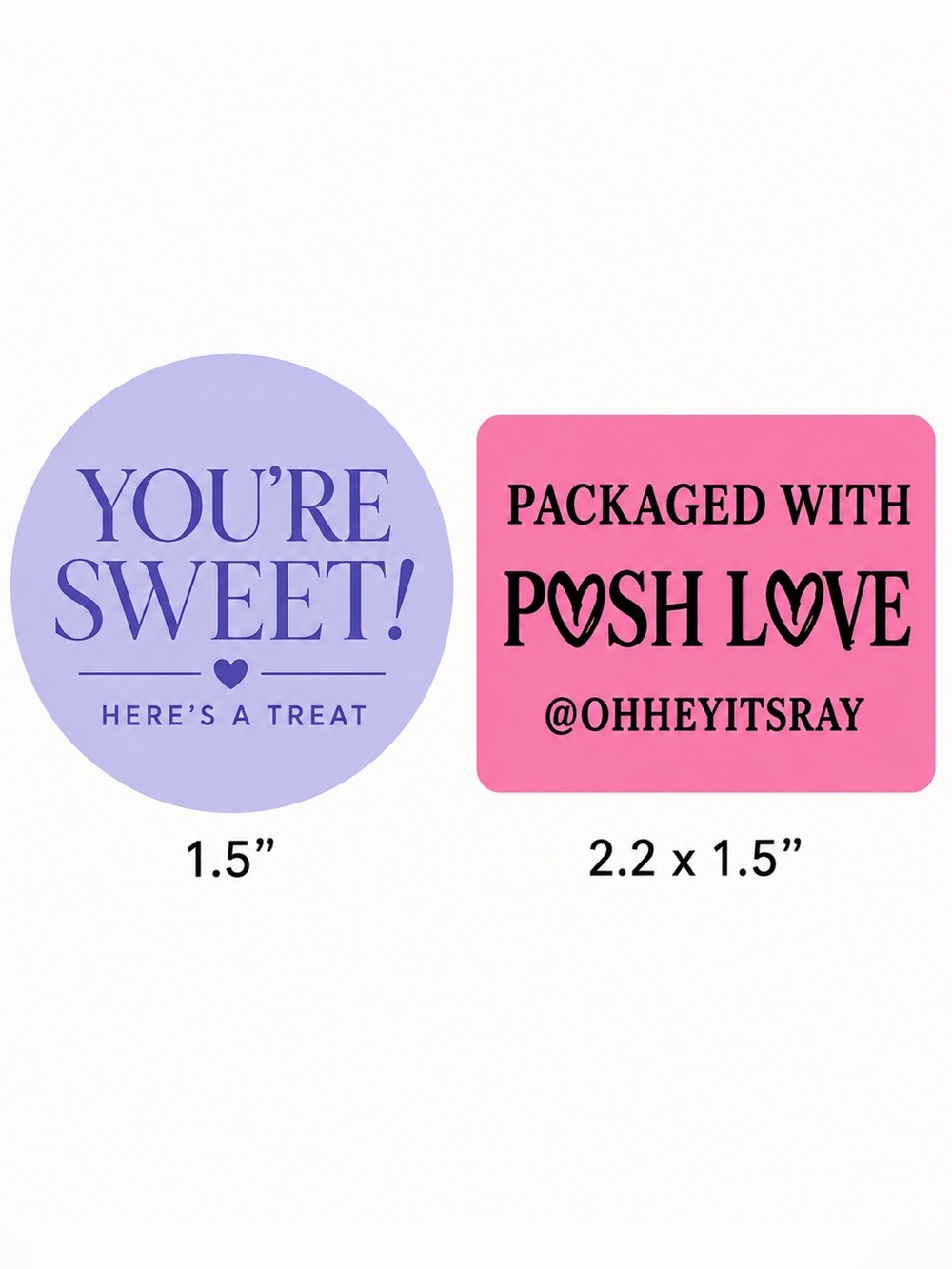 180 Count Custom Sticker Bundle